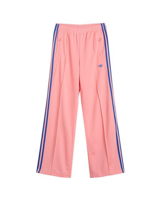 Adidas Pink Adicolor Classic Firebird Loose Tracksuit Bottoms