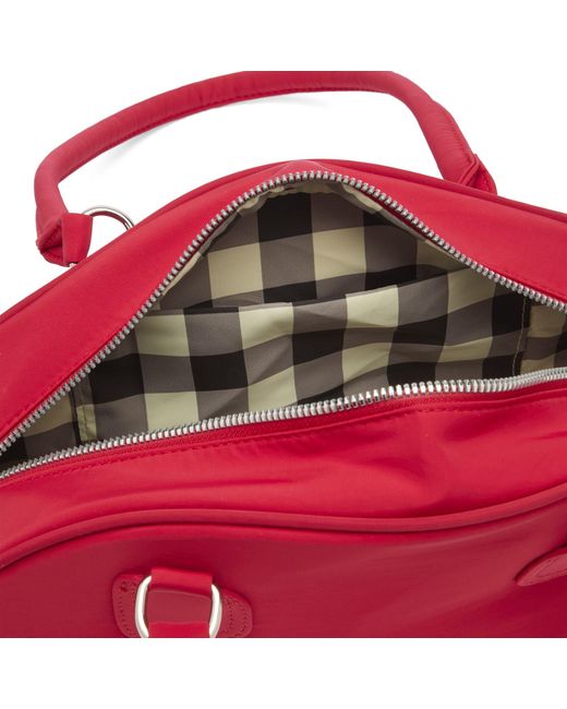 Damson Madder Red Berta Bowler Bag