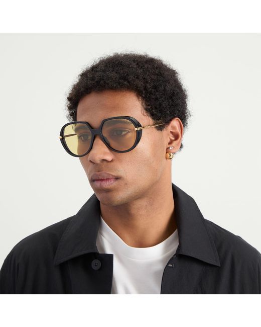 Bottega Veneta Natural Bottega Veneta Bv1436S Drop Sunglasses