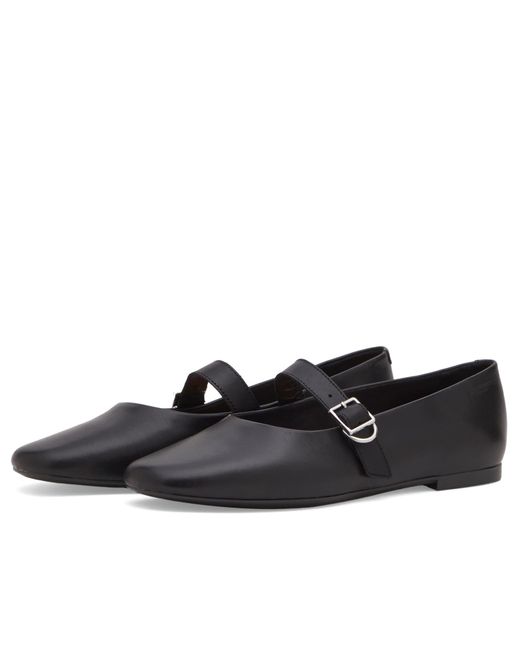 Vagabond Black Jolin Strap Ballet Pump