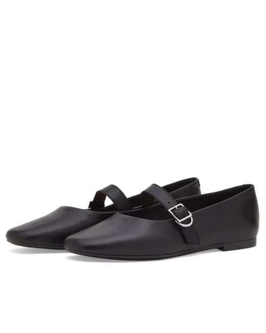 Vagabond Black Jolin Strap Ballet Pump