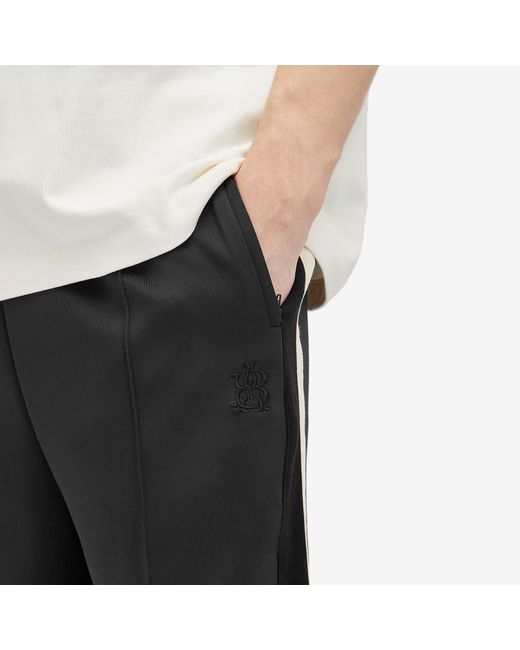 About Blank Gray Monogram Track Pants for men