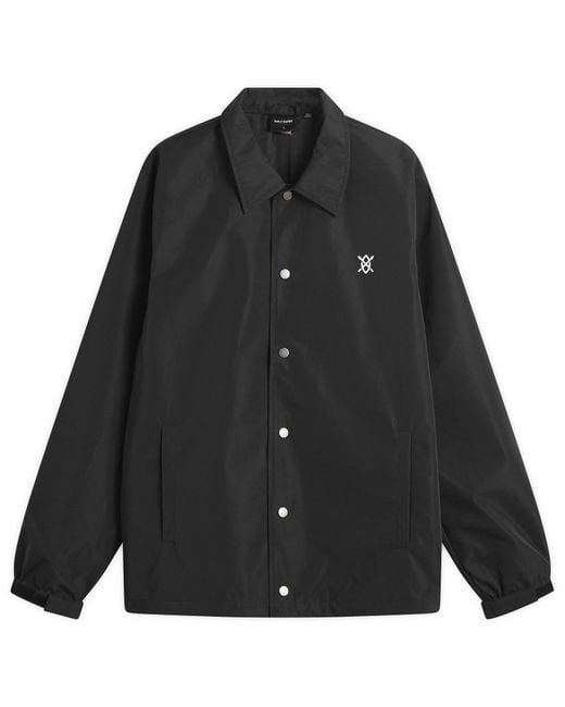 Daily Paper Black Alias Dias Coach Jacket for men