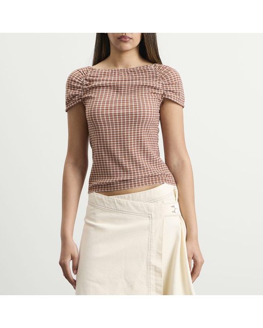 Hosbjerg White Clara Top