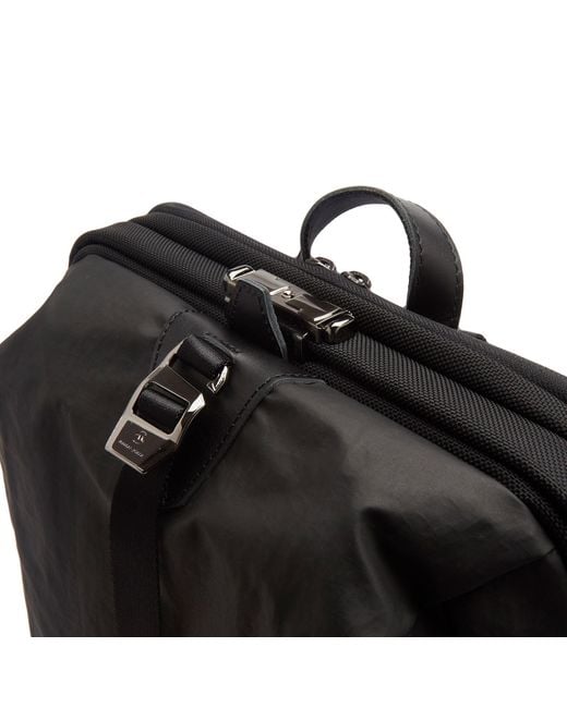 Master Piece Black Bump Backpack for men