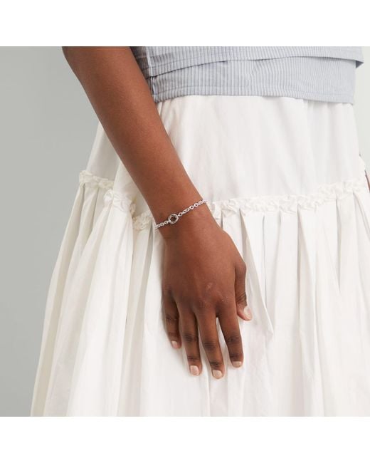 Tom Wood Metallic Ada Bracelet Slim