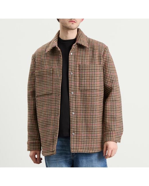 A.P.C. Brown Overshirt for men