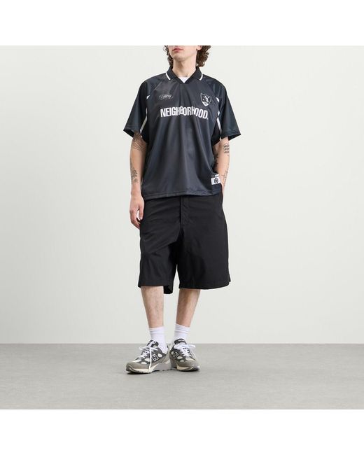 Neighborhood Black Game Shirt for men
