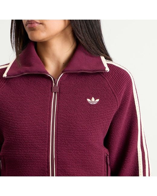 Adidas Purple Firebird Track Top