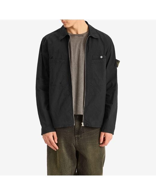 Stone Island Mil-Spec Stretch Ripstop-Tc Shirt Jacket in