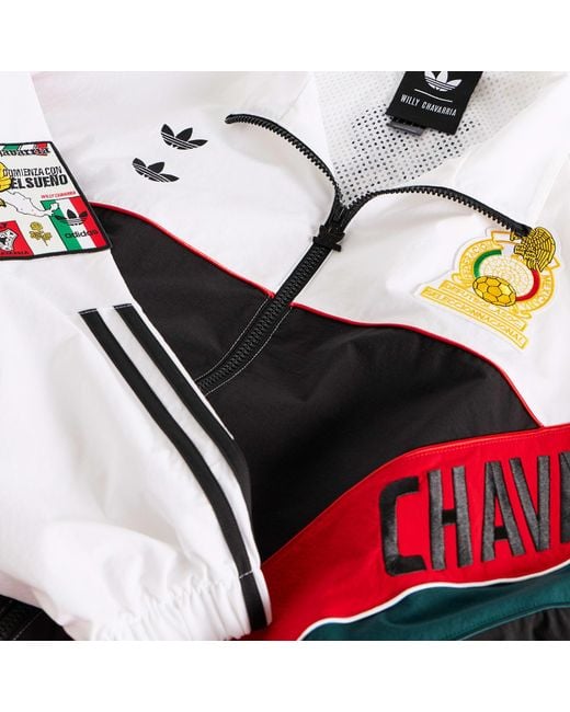 Adidas Red X Willy Chavarria Woven Tracktop