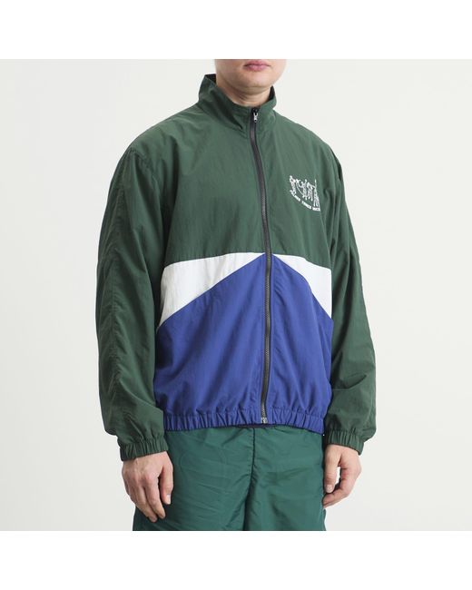 Palmes Green Practice Track Jacket for men