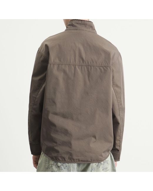 Thisisneverthat Brown Piping Easy Pullover Jacket for men