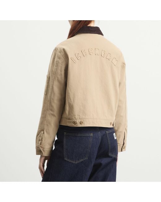 ICECREAM Natural Team Ic Cropped Work Jacket