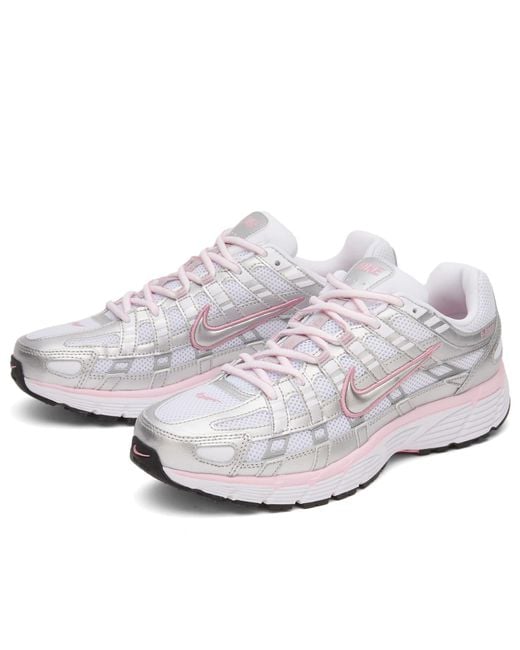 Nike White P-6000 W Sneaker