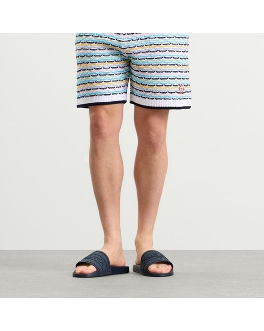 Casablanca Blue Pool Slider for men