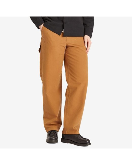 A.P.C. Brown Fergus Carpenter Pant for men