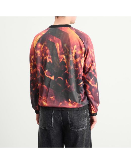 Umbro Black Reversible Crew Top for men