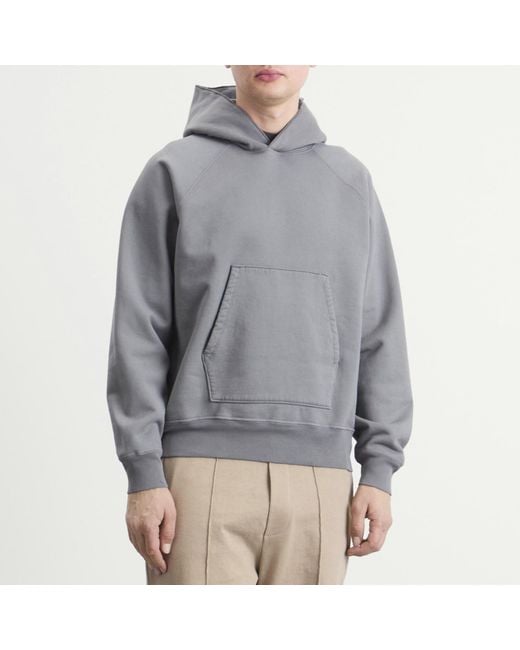 Lady White Co. Gray Super Weighted Hoodie for men