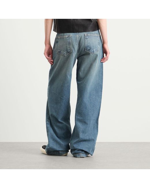 Rick Owens Blue Geth Jeans