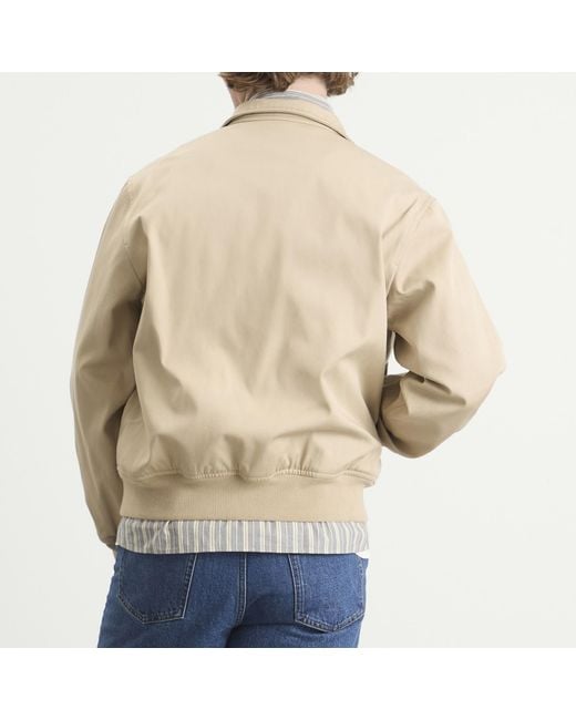 A.P.C. Natural Zip Harrington Jacket for men
