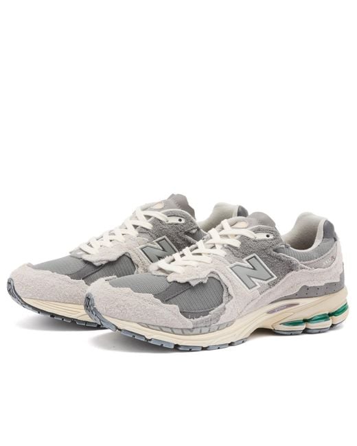 New Balance White M2002Rda