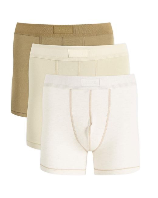 Skims Natural 3” Boxer Brief 3-Pack for men