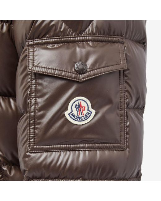 Moncler Brown Lule Padded Jacket for men