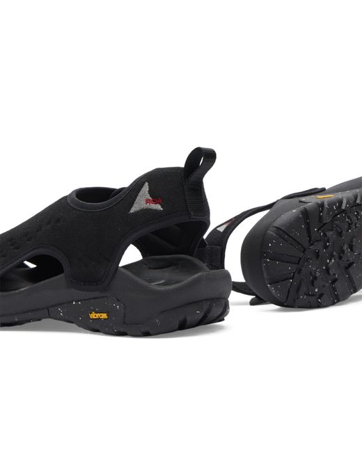 Roa Black Arpy Sandals for men