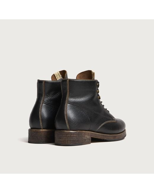 Visvim Black Virgil Folk Boots for men