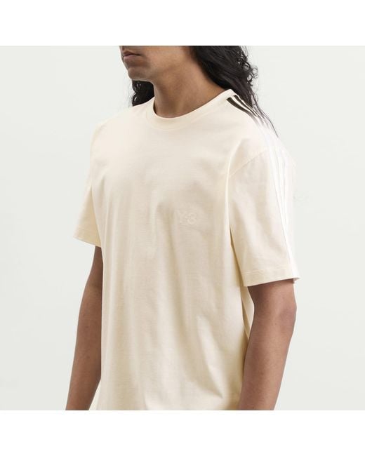 Y-3 Natural Gradient Stripes T-Shirt for men