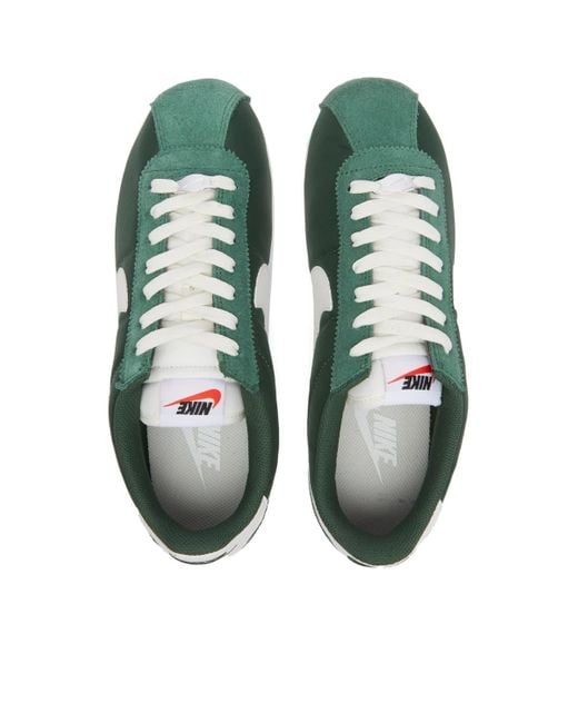 Nike Green W Cortez Sneakers