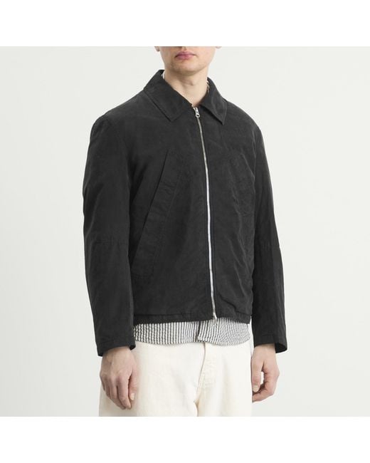 YMC Black Garment Dye Repetition Jacket for men