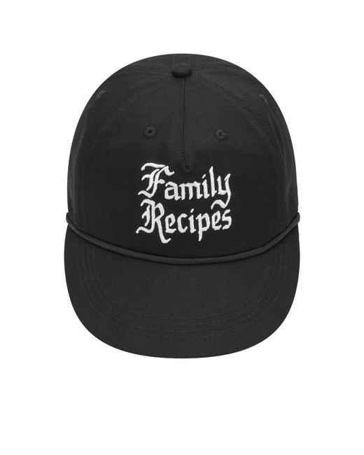 Service Works Black Family Recipes Cap for men
