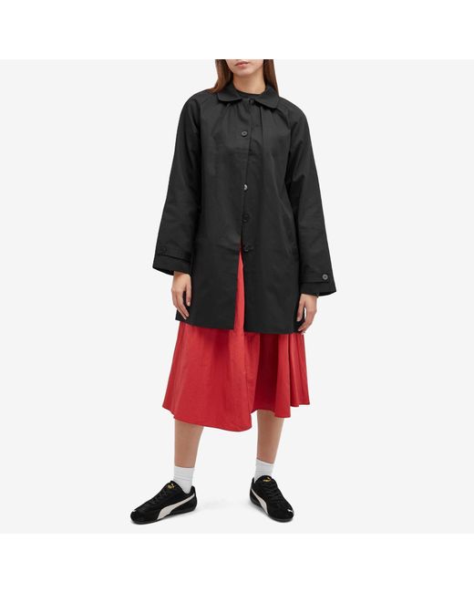Peachy Den Black Cheri Mac Coat