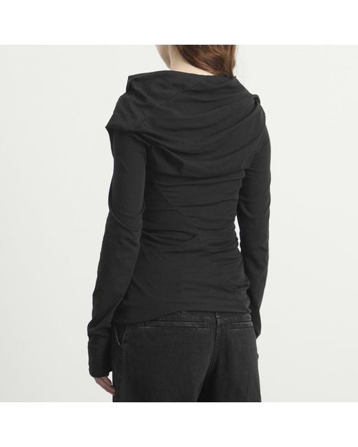 Entire studios Black Twist Top