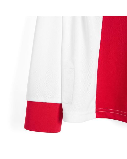 Adidas Red Ajax 125 Long Sleeve Jersey