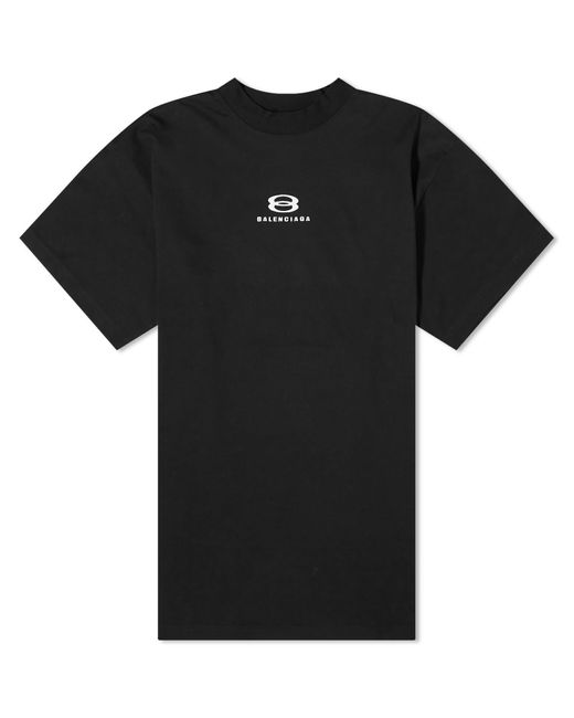 Balenciaga Black Deconstructed T-Shirt for men
