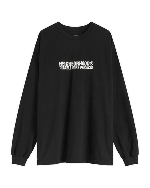 Neighborhood Black Ls-2 T-Shirt for men