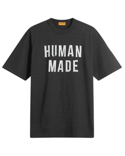 Human Made Black Tiger Milk T-Shirt for men