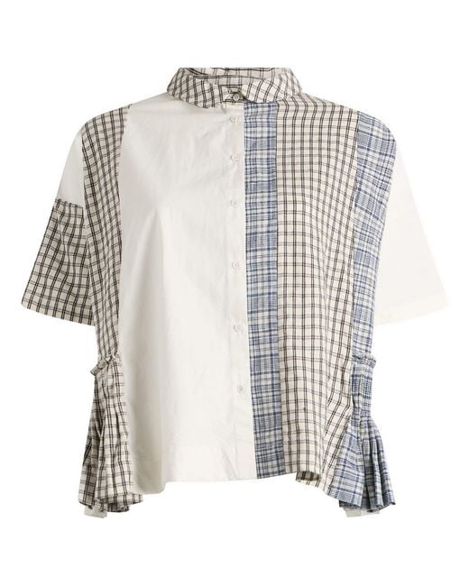 STORY mfg. Multicolor Precious Patchwork Wren Top