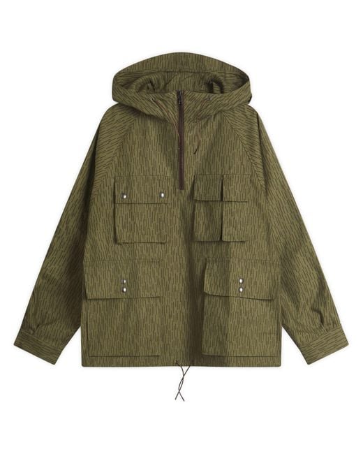 Cafe Mountain Green Telemark Mountain Smock for men