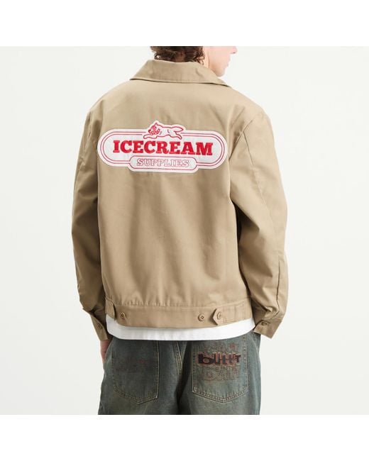 ICECREAM Natural Ic Supplies Work Jacket for men