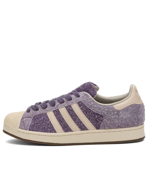 Adidas Purple Superstar Ii Sneaker for men