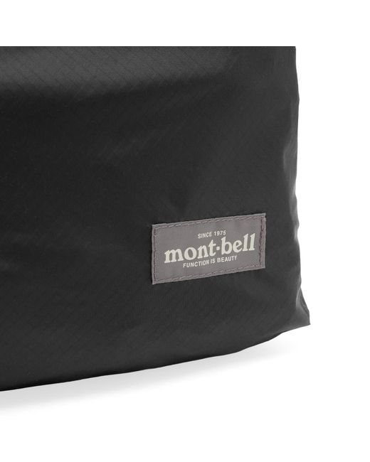 Montbell Black U.L. Mono Shoulder Bag L for men