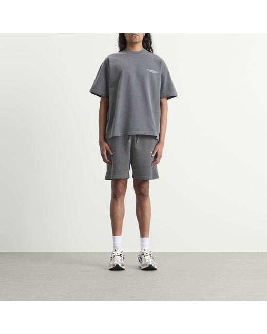 MKI Miyuki-Zoku Gray Uniform Sweat Shorts for men