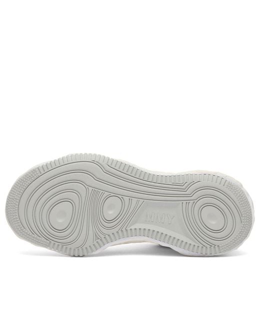 Maison Mihara Yasuhiro White Wayne Nylon Vintage Suede Low-Top for men