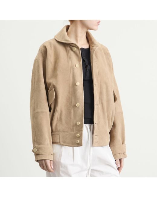 Auralee Natural Suede Blouson