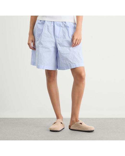Baserange Blue Claude Shorts