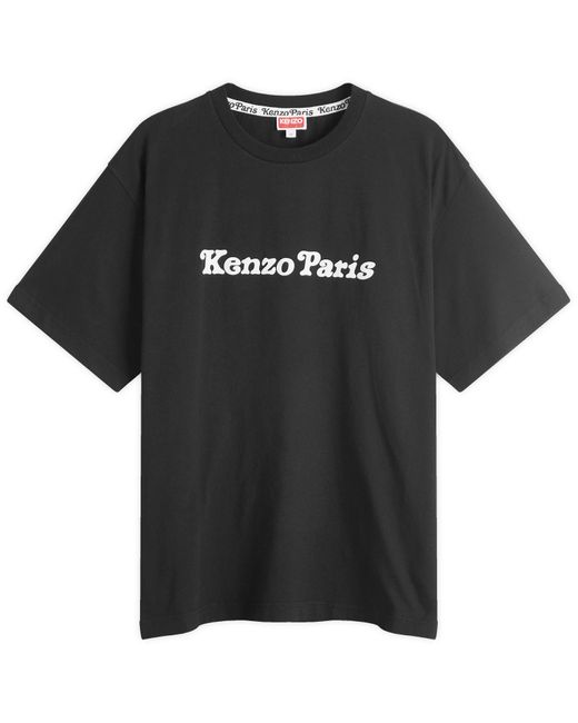 KENZO Black Verdy Collection Oversized T-Shirt for men
